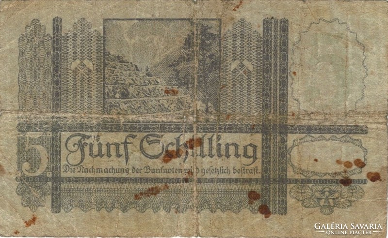 5 schilling 1951 Ausztria nagyon ritka 1.