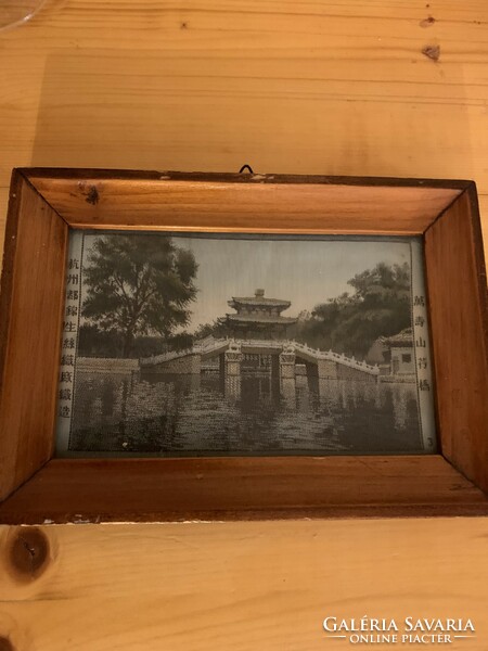 Chinese silk picture