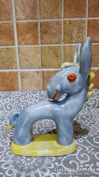 Ceramic walter bosse art deco donkey