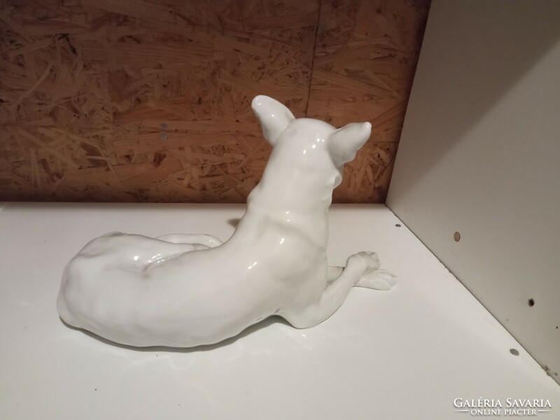 German shepherd Herend porcelain dog