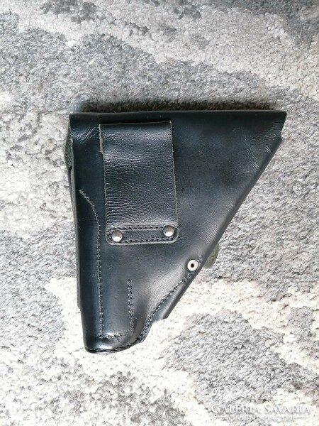 Leather, Hungarian, military pistol case, gun bag, gun case