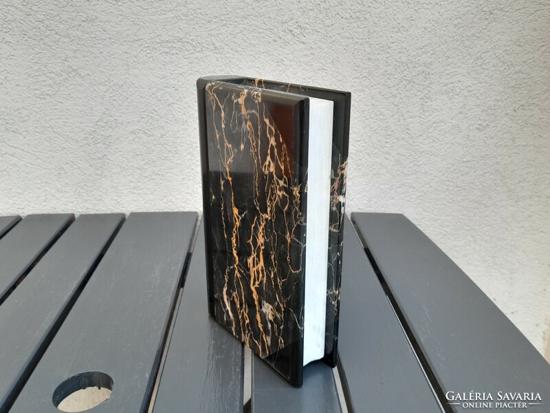 A beautiful rare marble book