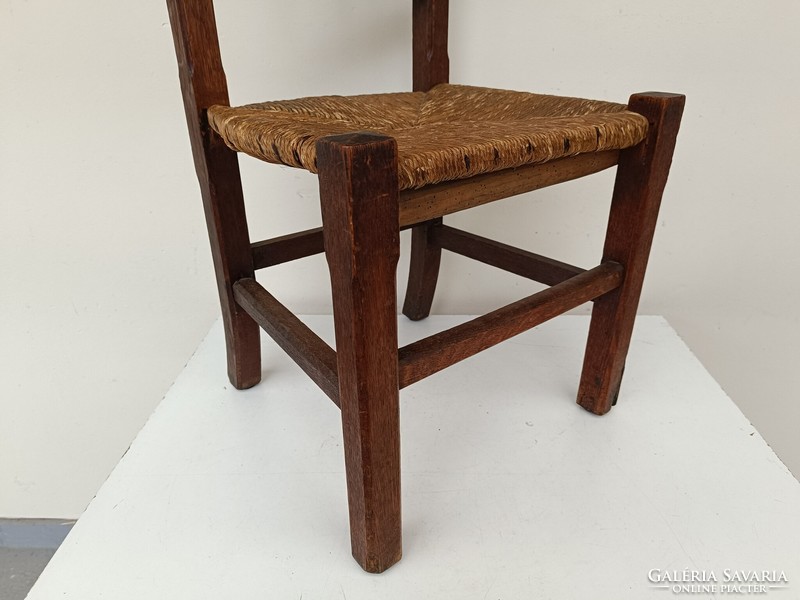 Antik térdeplő imaszék ima szék keményfa faragott keresztény gótikus 755 8371