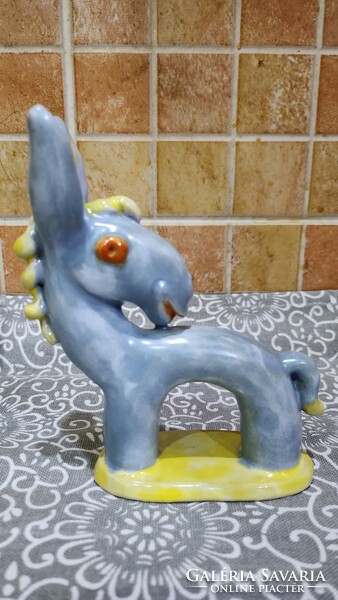 Ceramic walter bosse art deco donkey