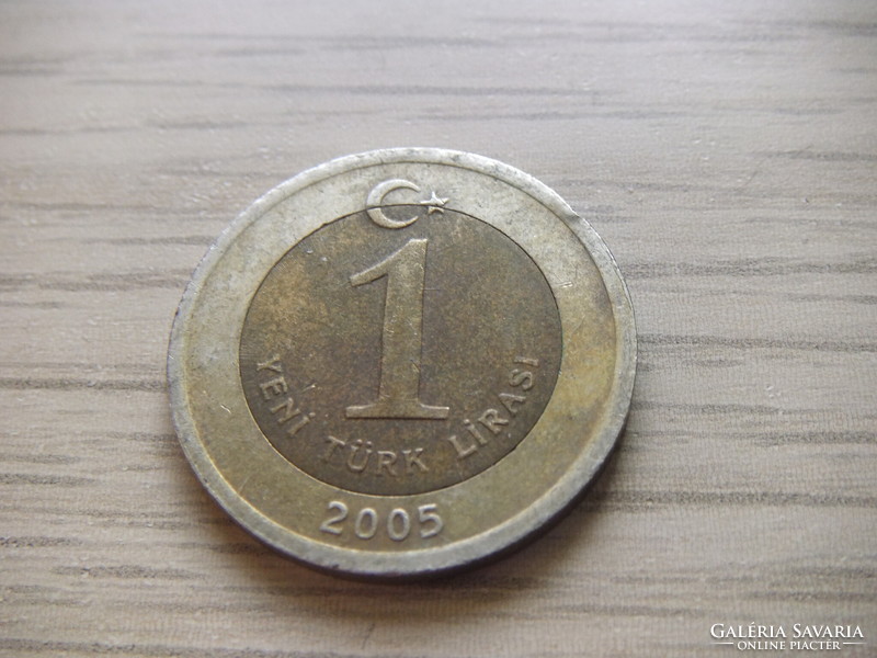 1 Lira 2005 Turkey (Turkish pound)