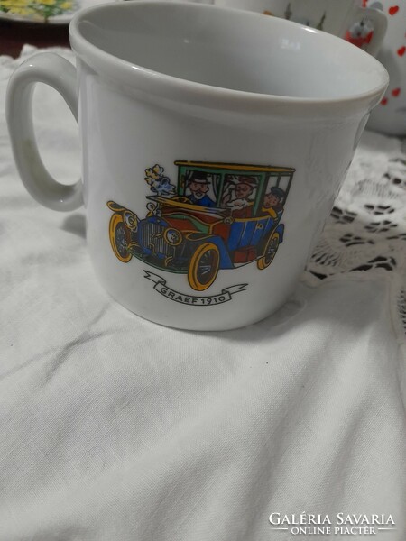 Zsolnay car mug