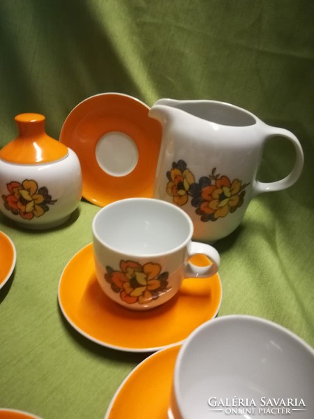 Alföldi porcelain coffee set /incomplete/