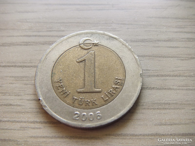 1 Lira 2006 Turkey (Turkish pound)