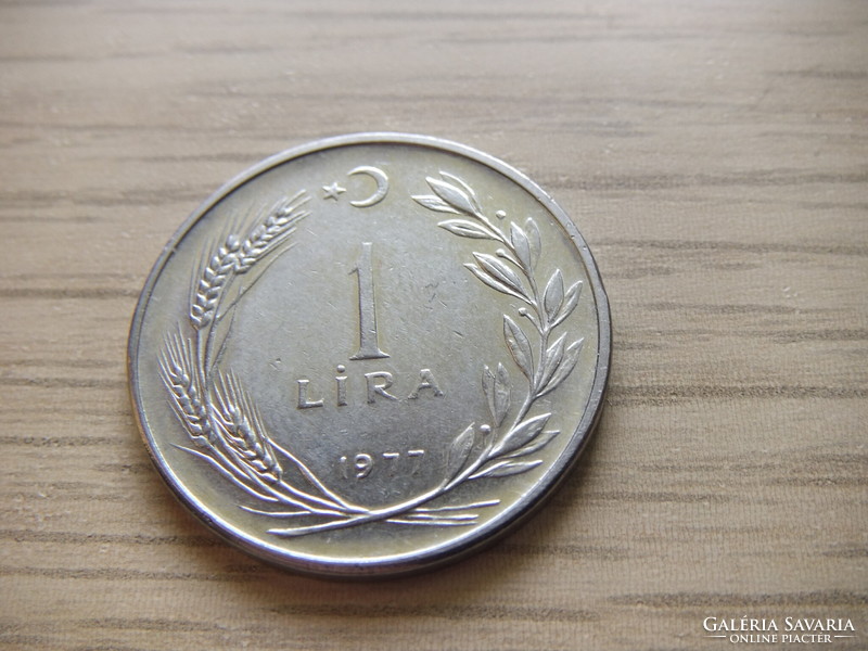 1 Lira 1977 Turkey (Turkish pound)