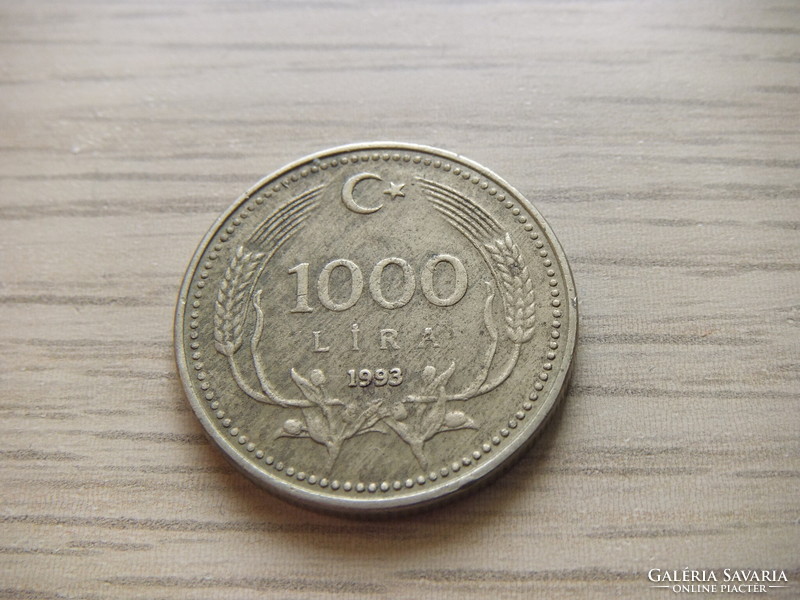 1000  Líra 1993  Törökország ( Török Font )