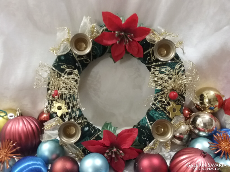 Old Christmas decorations, Advent wreath