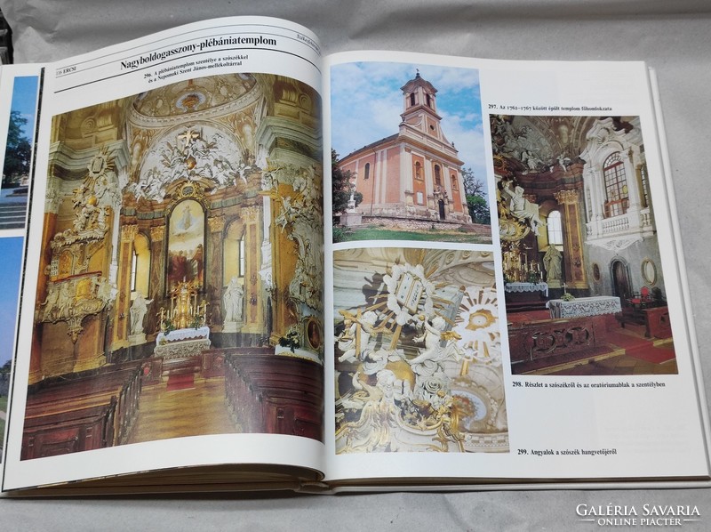 Catholic churches on mo. Leather binding, box. With gilded edges..