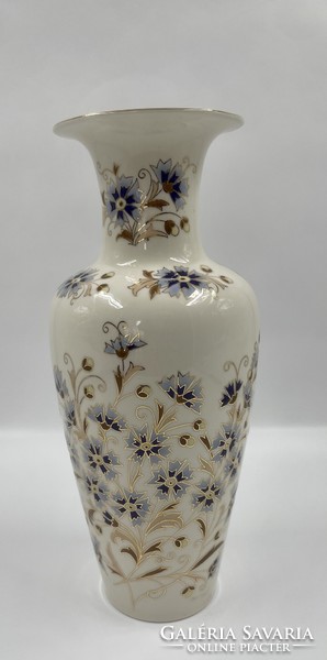 Zsolnay wheat flower vase