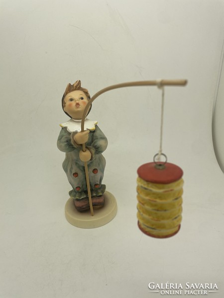 Hummel goebel figure 616 parade of lights boy with lantern 15.5Cm