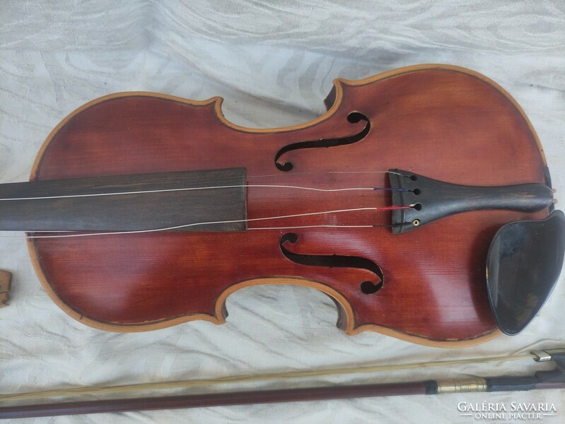 Antique 3\4 violin and strings n.E. Cherpitel in Paris 1892