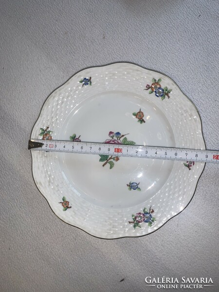 For replacement!!! 2 Herend Eton patterned flat/cookie plates with a diameter of 16.5 cm