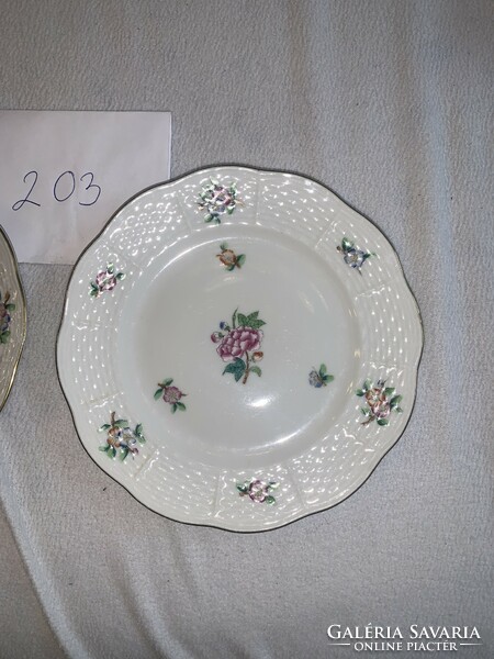 For replacement!!! 2 Herend Eton patterned flat/cookie plates with a diameter of 16.5 cm