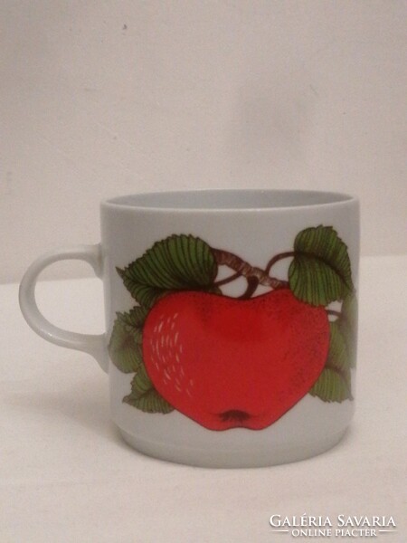 Alföldi apple porcelain mug