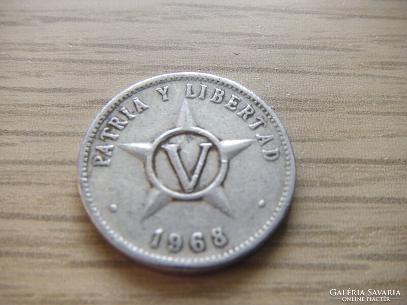 5 Centavos 1968  Kuba