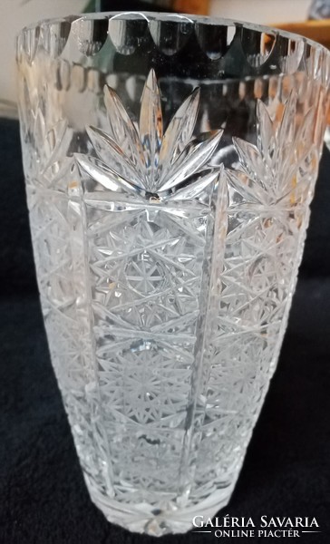 20 cm lead crystal vase