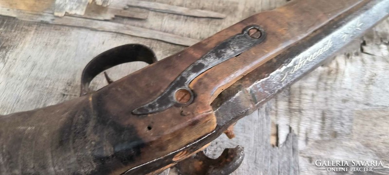 Mesterjegyes csappantyús puska Eibar gyártó