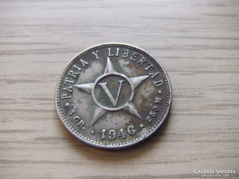 5 Centavos 1946  Kuba