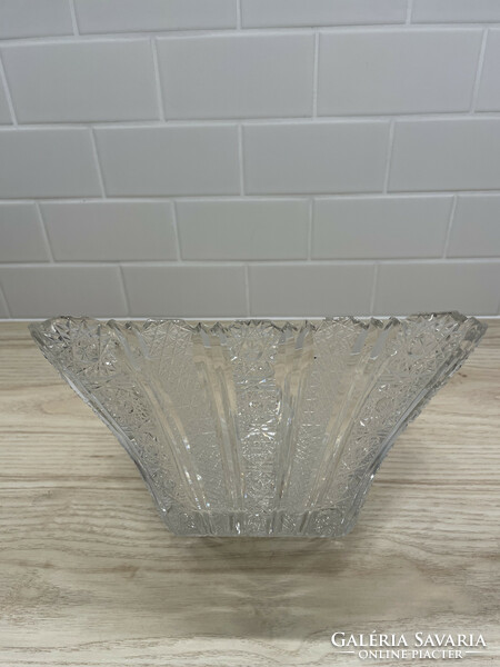 Large crystal bowl