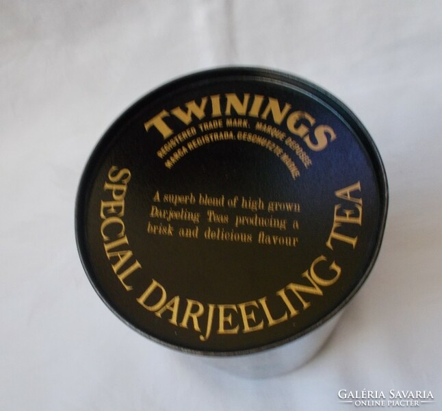 Angol teás fém tároló doboz (Twinings tea)