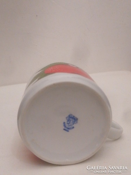 Alföldi apple porcelain mug