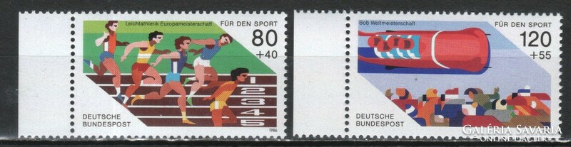 Postage clean bundes 0879 mi 1269-1270 5.00 euros