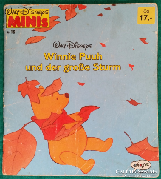 Walt disney minnis - winnie the pooh und der grosse storm nr. 19. - 1967 Storybook>German