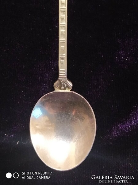 Silver (800) King Matthias discus spoon /13.4gr./