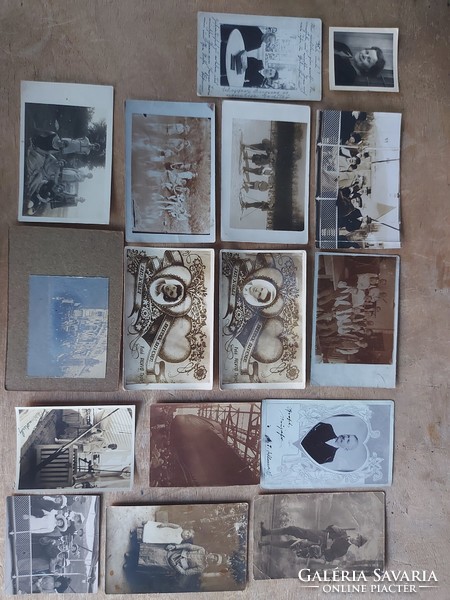 Régi fotók 1900 előtti és utáni kb. 16 db egyben! - 561