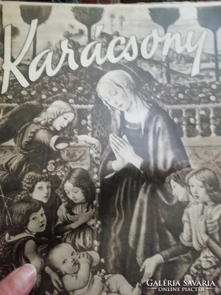 Karácsony is a picture supplement of the new Hungarians, 1941, rare