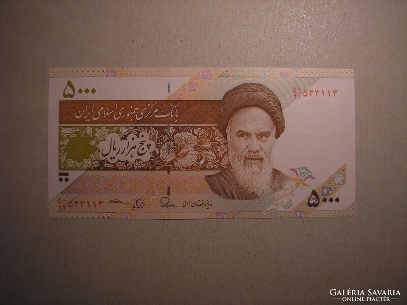 Irán-5000 Rials 2013 UNC