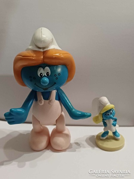 Smurf figure 2 pcs