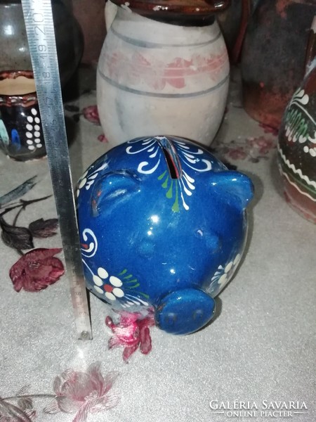 Rare marked ceramic pig - bushing in perfect condition