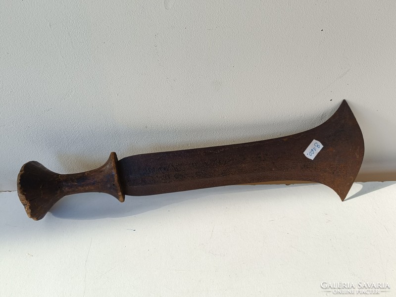 Antique African Maasai iron weapon sword knife 8160