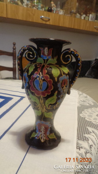 Hmv old vase, head of Sandor 1942, size 15 x 25 cm