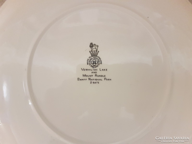 English ceramic decorative plate 27cm 8.