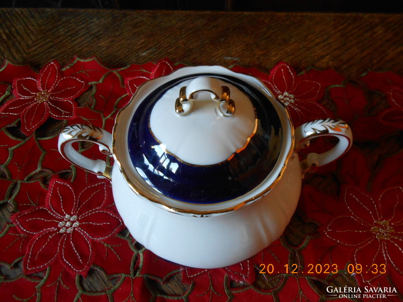 Zsolnay pompadour iii sugar bowl, tea