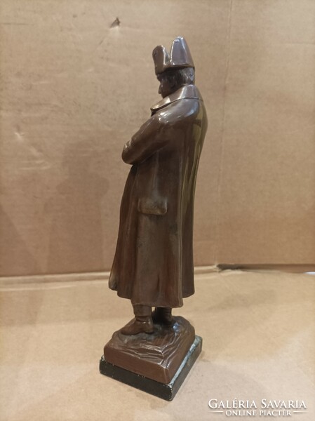 Napoleon bronze statue, 20 cm high, for collectors. Old.