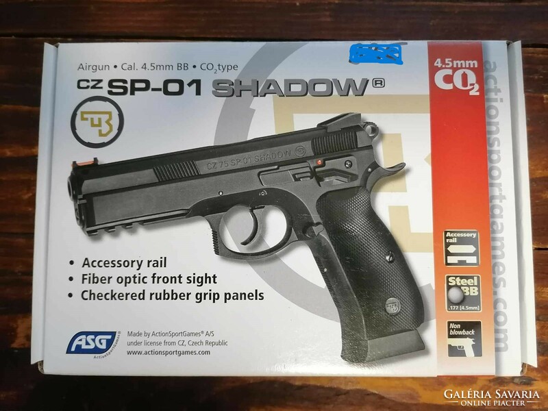 Cz 75 sp-01 shadow 4.5 mm co2 air pistol