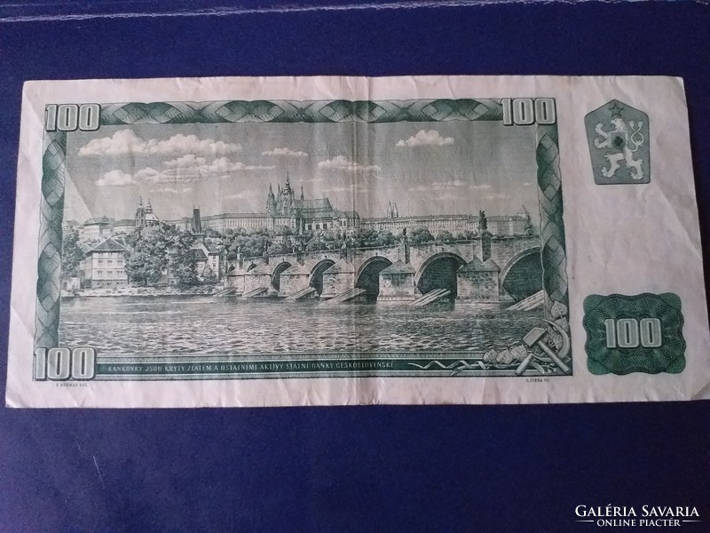 1961 100 crowns Czechoslovakia