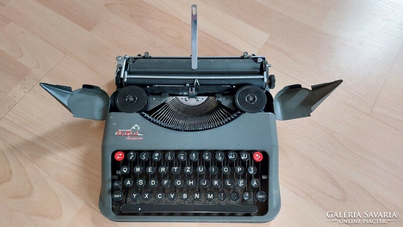 Ritka Empire Aristocrat hordozható írógép táskaírógép