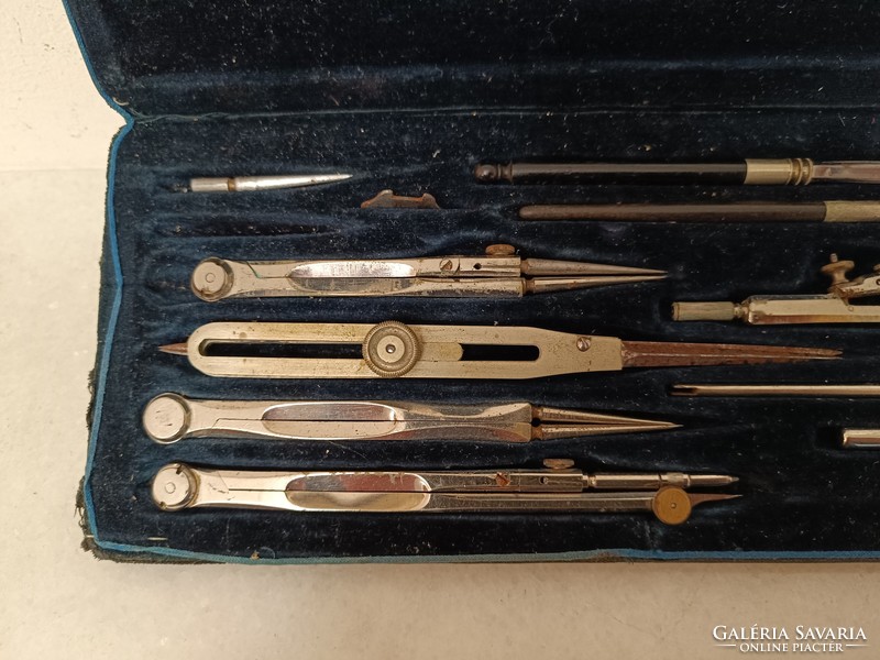 Antique stationery pen marker set in original school box drawing writing tool 485 8283