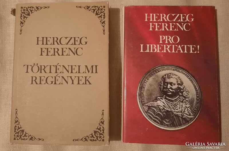 Herczeg Ferenc: historical novels + pro libertate! (2 pcs)