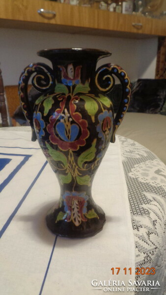 Hmv old vase, head of Sandor 1942, size 15 x 25 cm