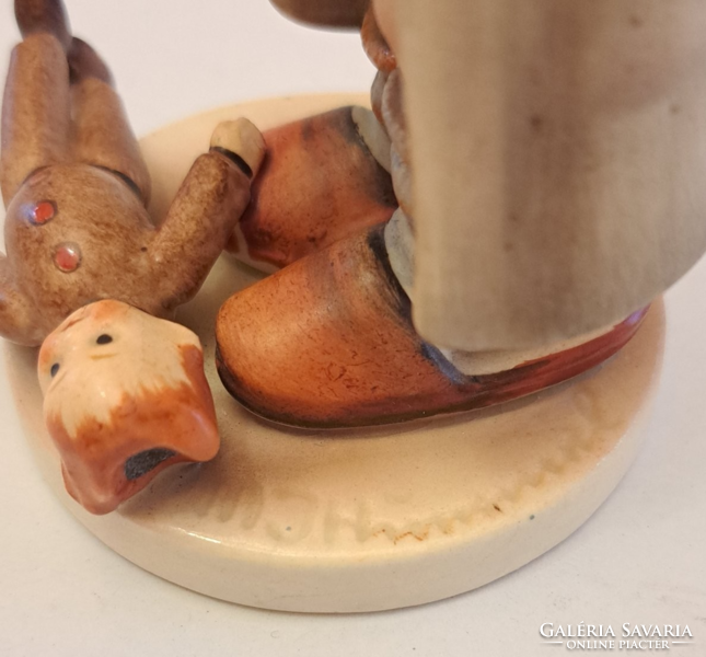 Antik Hummel porcelán figura, doktor, TMK1, jelzett, hibátlan