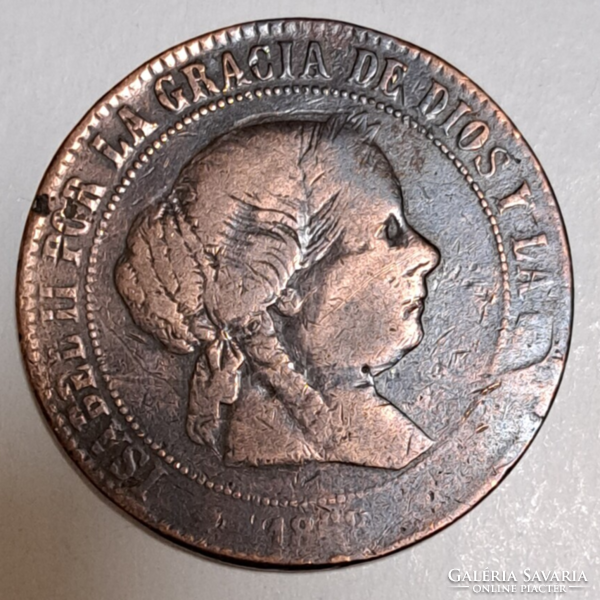 1868 Spain ? Centimos (942)